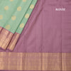 KSSMLSR42231-4-Pista-Green-Silk-Saree-With-Floral-Zari-Buttas-And-Gold-Zari-Border-blouse