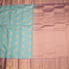 KSSMLSR42233-2-Light-Blue-Silk-Saree-With-Floral-Zari-Buttas-And-Gold-Zari-Border-full-veiw