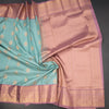 KSSMLSR42233-5-Light-Blue-Silk-Saree-With-Floral-Zari-Buttas-And-Gold-Zari-Border-crush