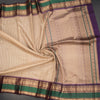 KSSMLSR42237-5-Multi-Colour-Checked-Silk-Saree-And-Zari-With-Thread-Temple-Border-03-crush
