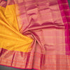 KSSMLSR42245-5-Mango-Yellow-Zari-Checked-Silk-Saree-And-Pink-Gold-Zari-Border-crush