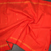 KSSMLSR42353-4-Red-Silk-Saree-With-Small-Buttas-In-Stripes-Design-And-Self-Border-crush