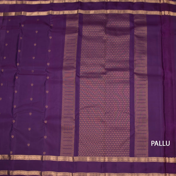 KSSMLSR42476-2-Dark-Purple-Silk-Saree-With-Zari-Buttas-And-Rettapet-Border-pallu