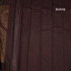 KSSMLSR42477-3-Dark-Pink-Silk-Saree-With-Zari-Buttas-And-Brown-Border-blouse