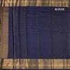 KSSMLSR42478-3-Dark-Pink-Checked-Silk-Saree-With-Birds-Buttas-And-Gold-Zari-Border-blouse