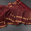 KSSMLSR42486-Maroon-Silk-Saree-With-Zari-Buttas-And-Rettapet-Border-02-main