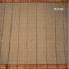 KSSRSSR42402-3-Dharwad-Cotton-Light-Brown-Plain-Saree-And-Zari-Border-02-blouse