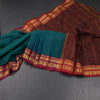KSSRSSR42404-Dharwad-Cotton-Shot-Colour-Plain-Saree-And-Zari-Border-main