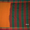 KSSRSSR42406-2-Dharwad-Cotton-Orange-Plain-Saree-And-Zari-Border-pallu