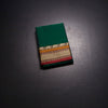 KSSRSSR42407-1-Dharwad-Cotton-Forest-Green-Plain-Saree-And-Thread-Border-fold