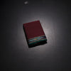 KSSRSSR42411-1-Dharwad-Cotton-Maroon-Plain-Saree-Print-With-Thread-Border-fold
