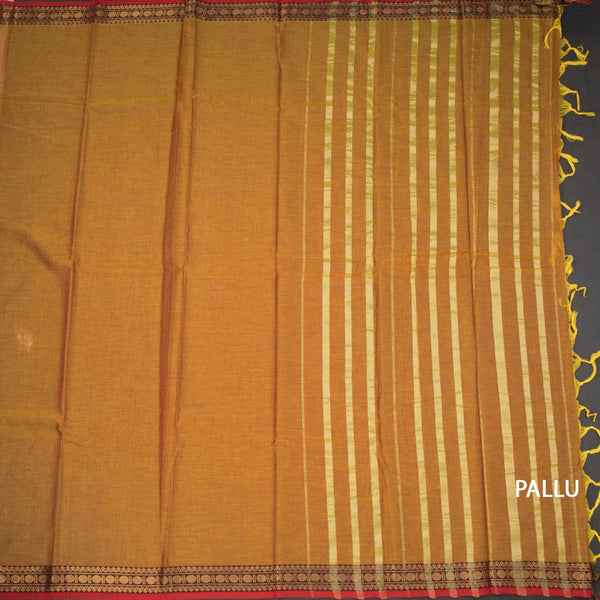 KSSRSSR42412-2-Dharwad-Cotton-Shot-Colour-Plain-Saree-And-Zari-Border-02-pallu