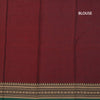 KSSRSSR42428-3-Dharwad-Cotton-Maroon-Plain-Saree-And-Thread-Border-03-blouse