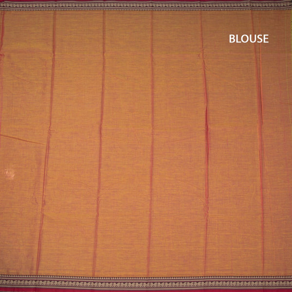 KSSRSSR42438-3-Dharwad-Cotton-Shot-Colour-Plain-Saree-And-Thread-Border-06-blouse