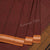 Dharwad Cotton Maroon Micro Checked Saree - Kumaran Silks