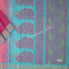 Kanchi Cotton Hot Pink Thread Worked Saree - Kumaran Silks