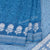 Semi Linen Blue Printed Saree 03 - Kumaran Silks
