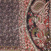 Kalamkari Cotton Black Printed Saree And Peacock Design On the Pallu - Kumaran Silks