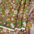 Kalamkari Cotton Olive Green Printed Saree And Peacock Design On the Pallu - Kumaran Silks