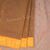 Venkatagiri Handloom Cotton Golden Brown Saree Without Blouse - Kumaran Silks
