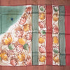 Pure Tussar Sage Green Saree With Floral Motif - Kumaran Silks