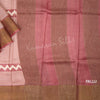 Pure Tussar Cream Saree With Striped Design - Kumaran Silks