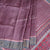 Pure Tussar Ruby Pink Saree With Floral Motif - Kumaran Silks