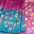 Pure Tussar Dark Pink Saree With Leaf Design - Kumaran Silks