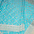Semi Banaras Sky Blue Saree With Diamond Design - Kumaran Silks