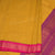 Kalyani Cotton Mustard Saree With Contrast Border - Kumaran Silks