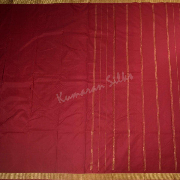 Art Silk Maroon Muhurtham Saree - Kumaran Silks