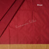 Art Silk Maroon Muhurtham Saree - Kumaran Silks