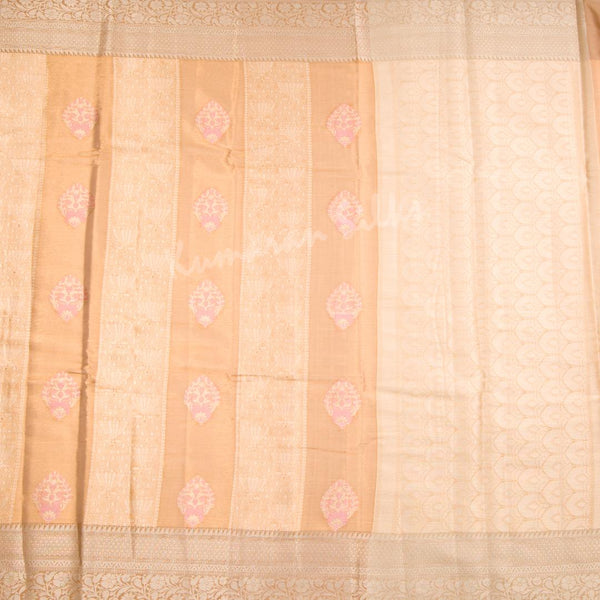 Ranvi Silk Copper Floral Saree - Kumaran Silks