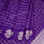 Ranvi Silk Violet Checked Saree - Kumaran Silks
