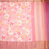 Soft Organza Pink Floral Printed Saree - Kumaran Silks