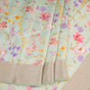 Silk Viscose Pista Green Floral Printed Saree - Kumaran Silks