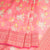 Soft Organza Rose Pink Floral Printed Saree - Kumaran Silks