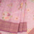 Silk Viscose Light Pink Floral Printed Saree