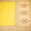 Semi Banaras Yellow Zari Worked Saree With Animal Design - Kumaran Silks