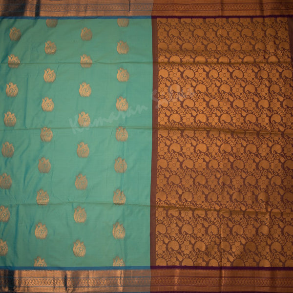 Semi Soft Silk Shot Colour Zari Worked Saree 03