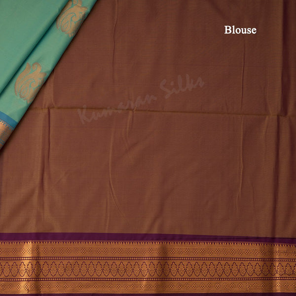 Semi Soft Silk Shot Colour Zari Worked Saree 03