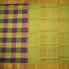Amirthavarshni Silk Cotton Multi Colour Checked Saree 02