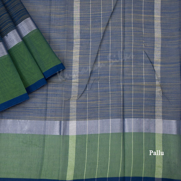 Gadwal Cotton Multi Colour Striped Saree 02