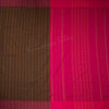 Art Silk Brown Thread Embossed Saree