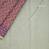 Silk Cotton Light Peach Embossed Saree