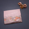 Kota Light Pink Thread Embroidered Saree
