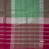 Gadwal Cotton Shot Colour Plain Saree 02