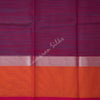 Gadwal Cotton Shot Colour Striped Saree