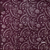 Semi Linen Wine Printed Saree