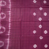 Semi Linen Light Pink Printed Saree